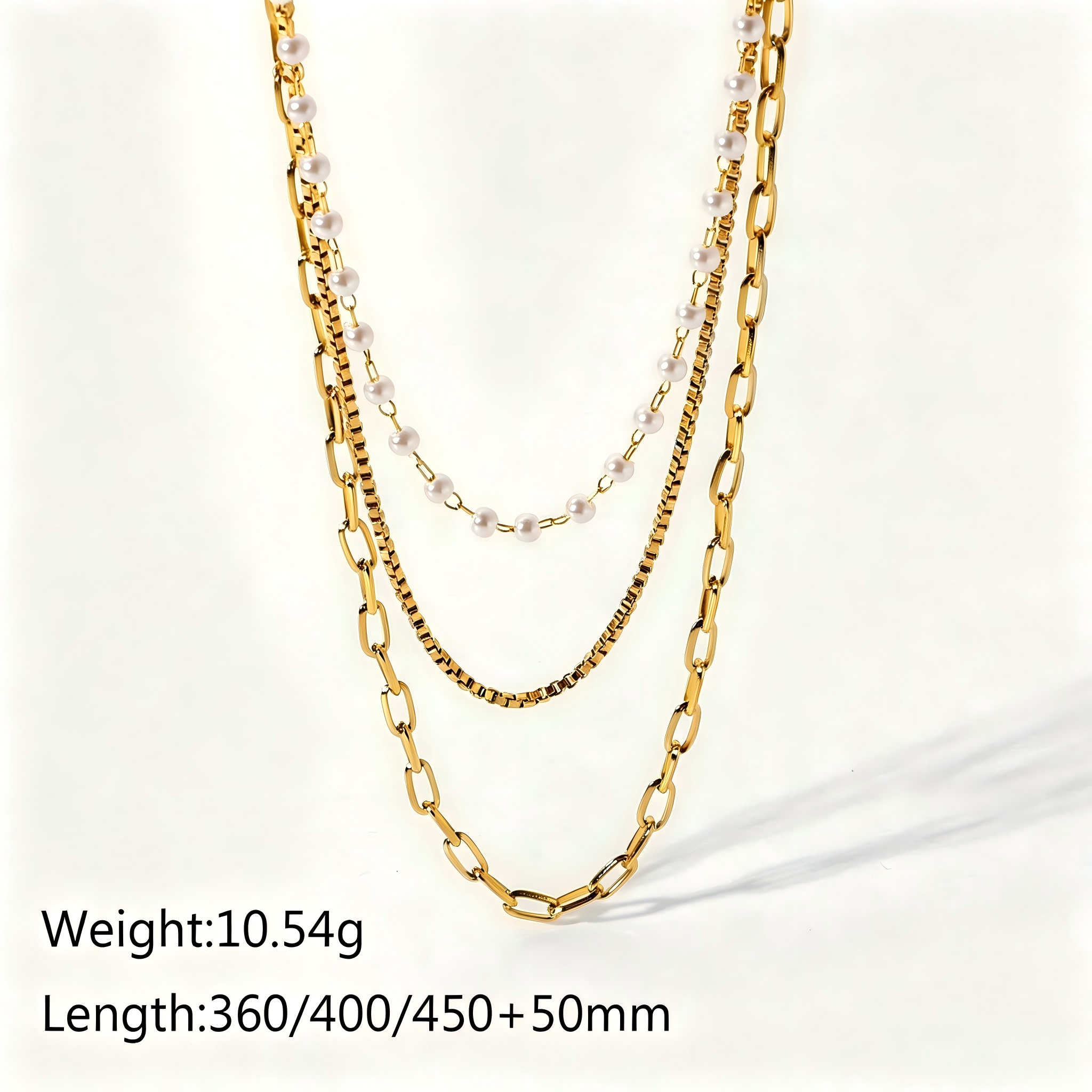 French Vintage Layering Necklace Collection