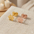Paw print  Ear stud