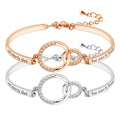 The Bond of Hearts Bangle Bracelet