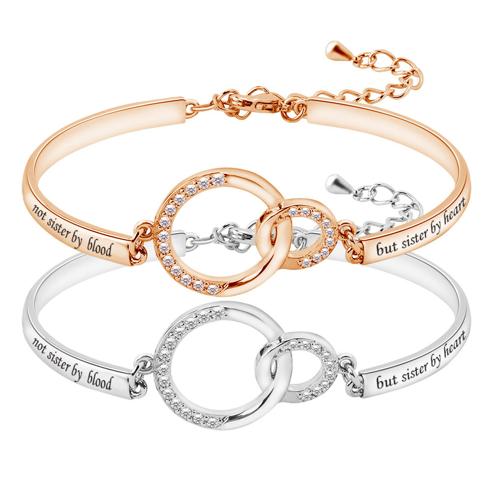 The Bond of Hearts Bangle Bracelet