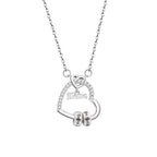 Personalized Mama Heart Necklace with Custom Children's Names