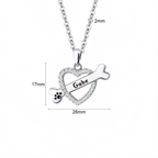 Dog Portrait Charm with Custom Name