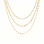 French Vintage Layering Necklace Collection
