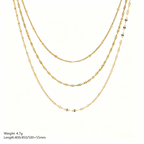 French Vintage Layering Necklace Collection