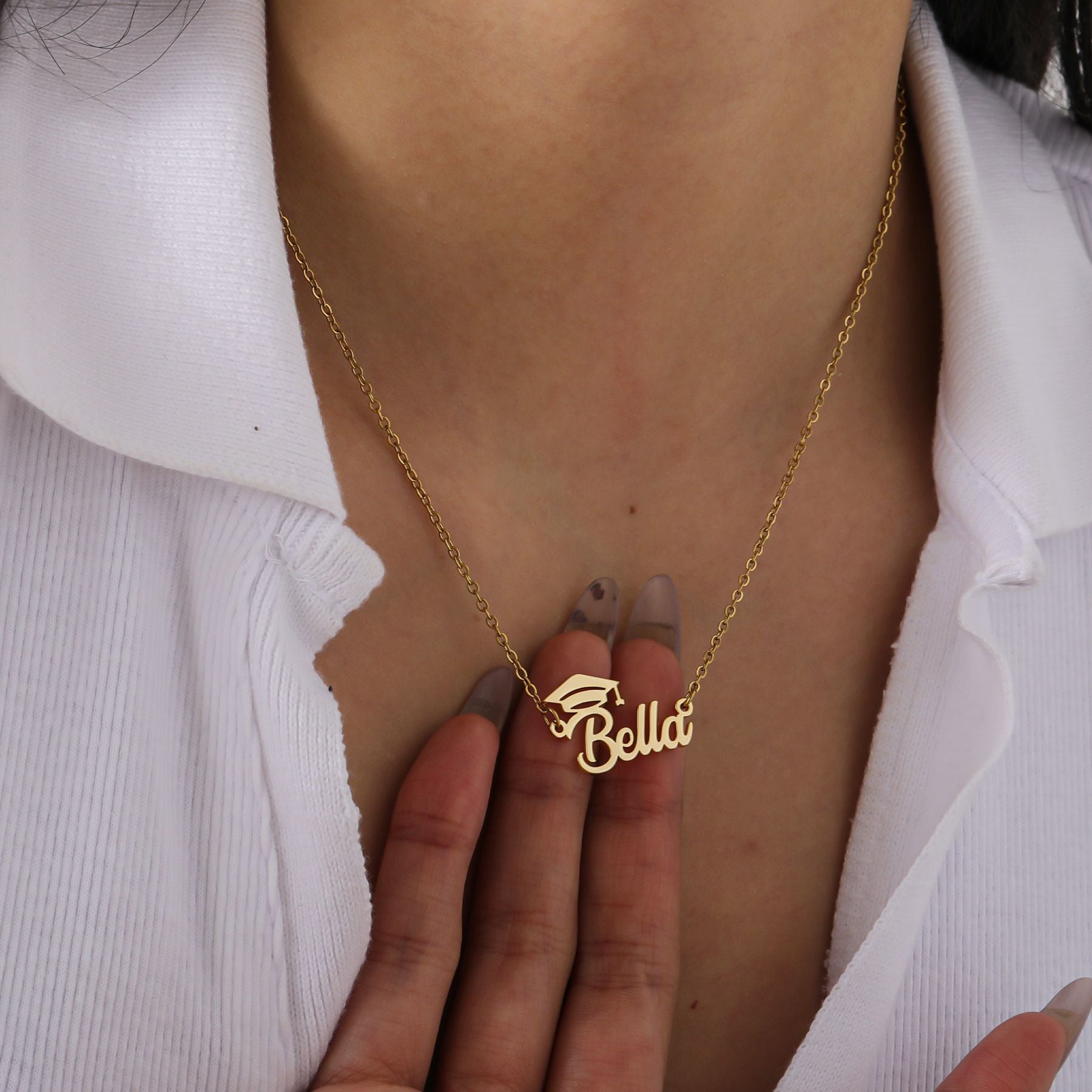 Graduation Chapter Charm Necklace