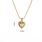 The Soul Bond | 18K Gold Plated Necklace with Pearl