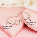 The Bond of Hearts Bangle Bracelet