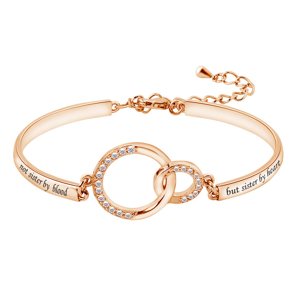 The Bond of Hearts Bangle Bracelet
