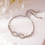Infinity "Mom" Crystal Bracelet