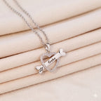 Dog Portrait Charm with Custom Name