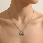Personalized Initial Butterfly Necklace - "Metamorphosis" Inspirational Keepsake Jewelry