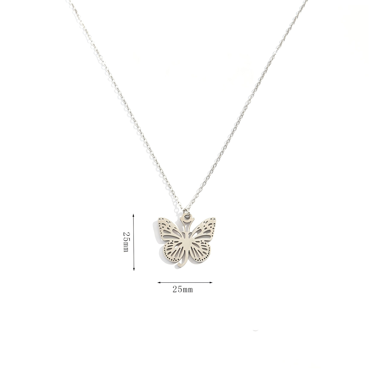 Personalized Initial Butterfly Necklace - "Metamorphosis" Inspirational Keepsake Jewelry