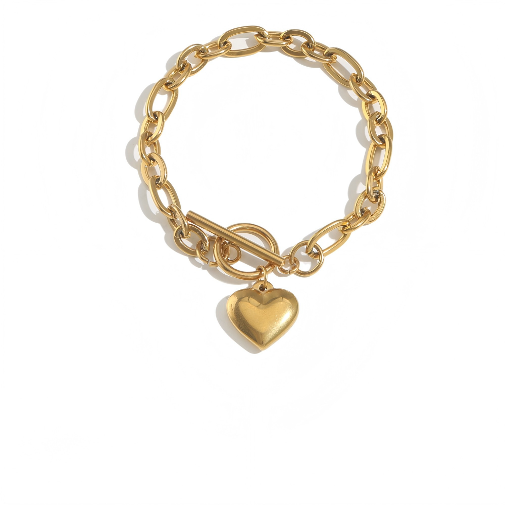 Minimalist Gold Chain Bracelet Set