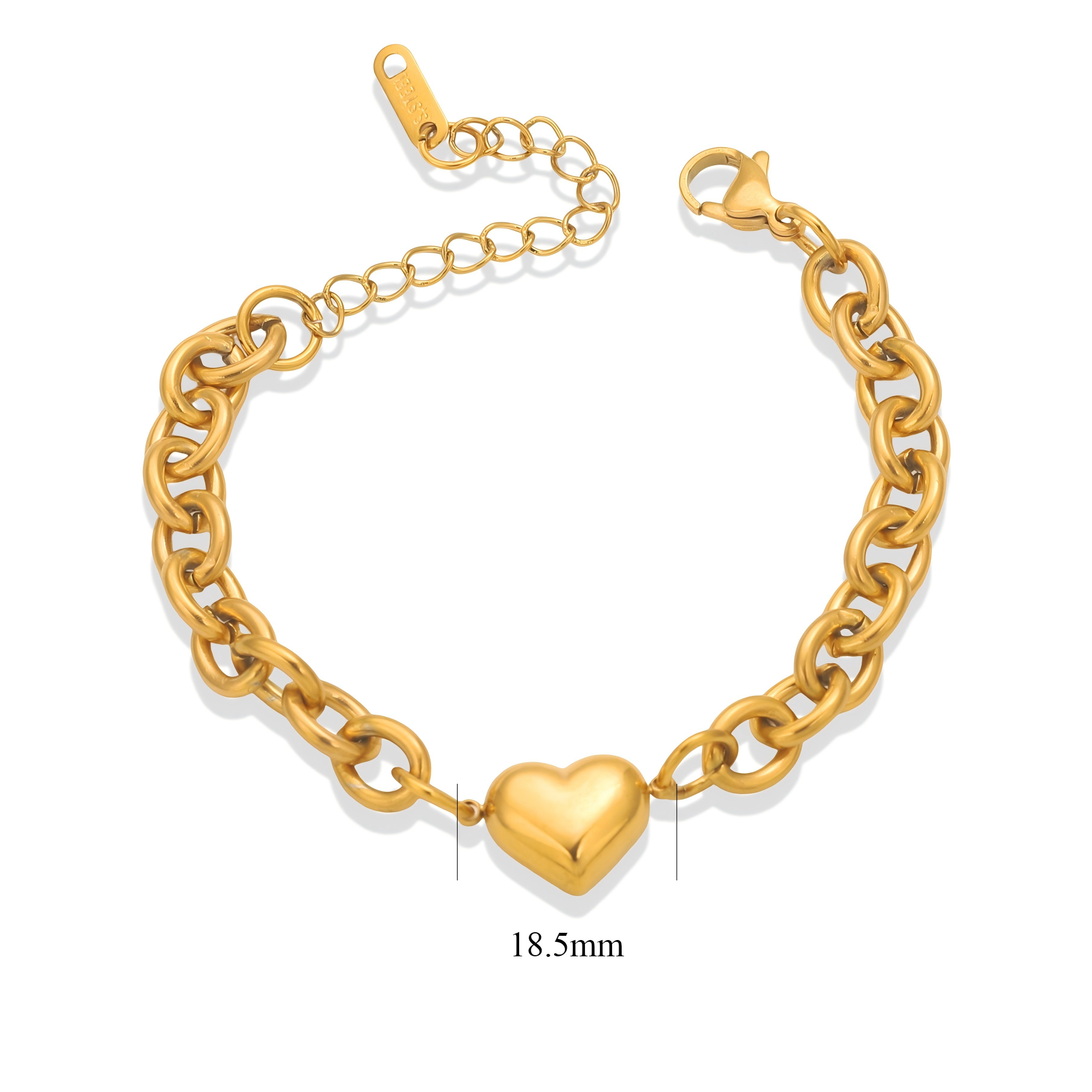 Minimalist Gold Chain Bracelet Set