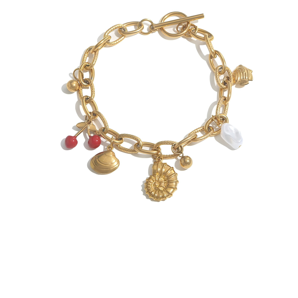 Kawaii Sea Creature Bracelet Stainless steel