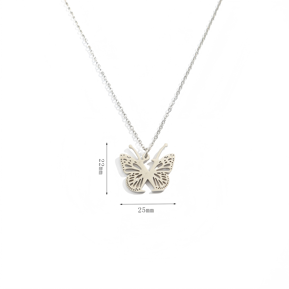 Personalized Initial Butterfly Necklace - "Metamorphosis" Inspirational Keepsake Jewelry