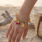 Kawaii Sea Creature Bracelet Stainless steel